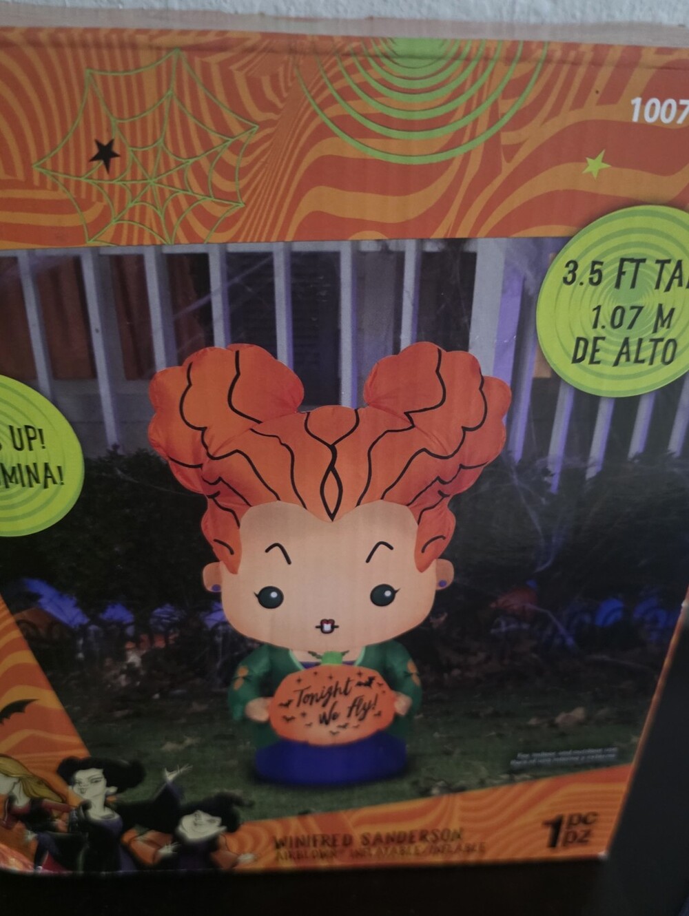 Winifred Sanderson Halloween Inflatable 3.5 FT